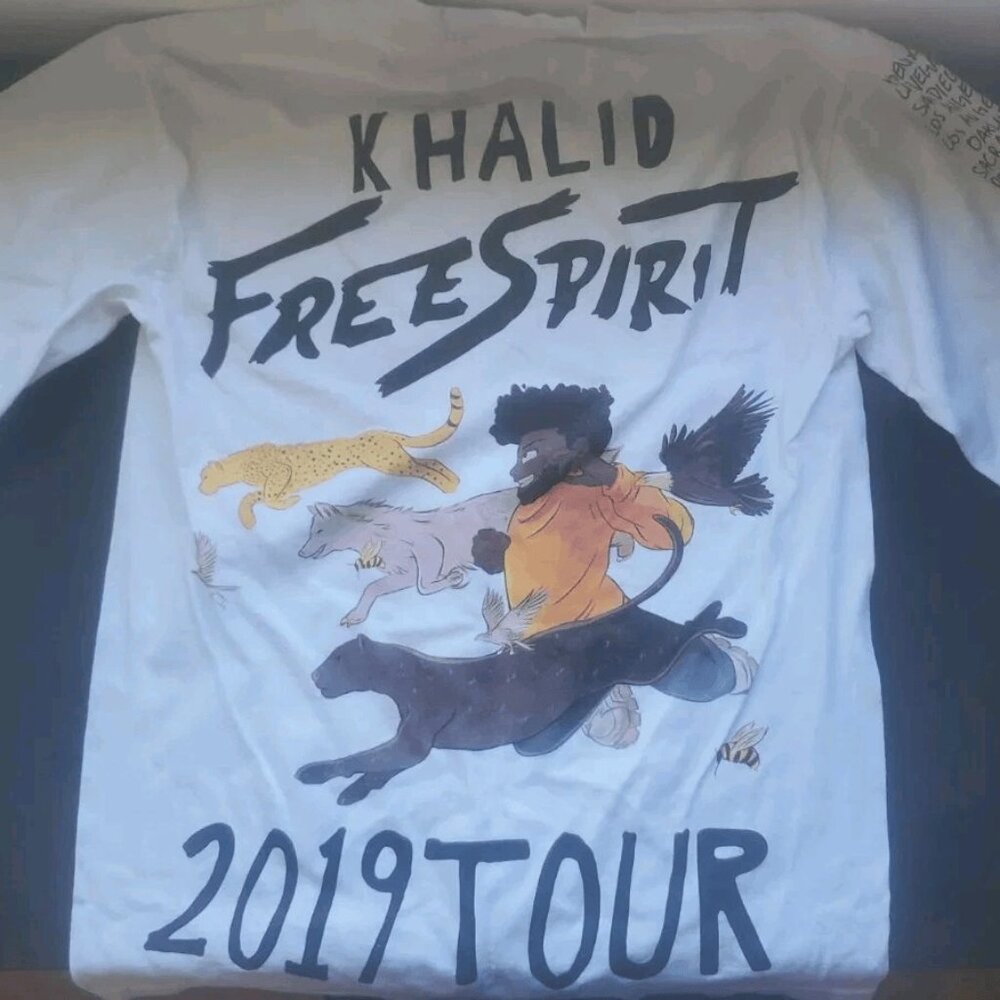 Khalid Free Spirit Tour 2019 Size Small